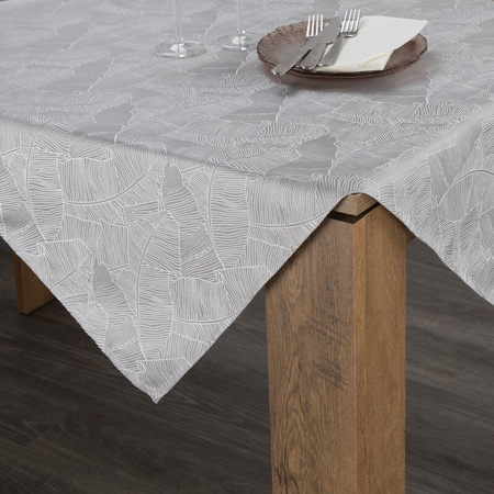 OBRUS ISLA 85 X 85 CM SREBRNY