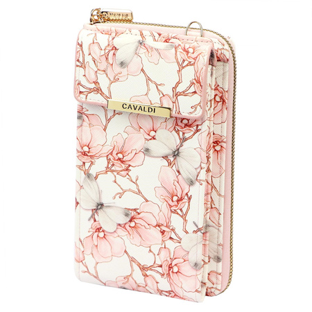 Portfel damski skórzany skóra ekologiczna Cavaldi 