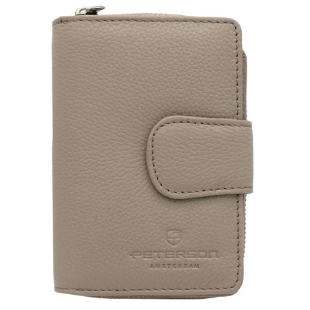 Portfel damski skórzany skóra naturalna  Peterson