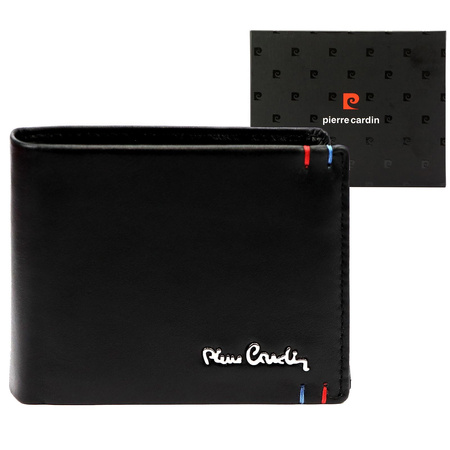Portfel męski skórzany skóra naturalna Pierre Cardin