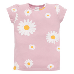 Bluzka KR DAISY różowy,stokrotki 104