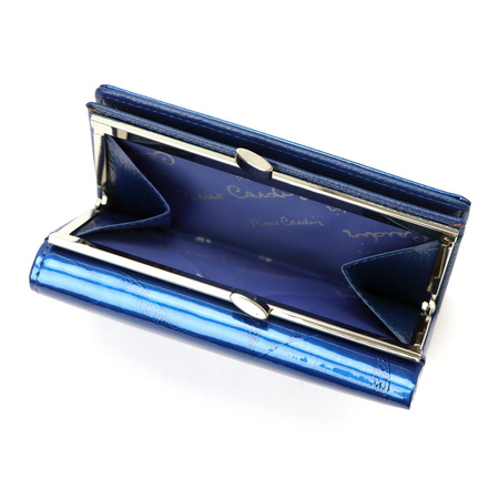 Portfel damski skórzany skóra naturalna Pierre Cardin 