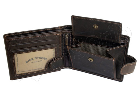 Portfel męski skórzany skóra naturalna Wild 