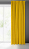 ZASŁONA GOTOWA MADLEN NA TAŚMIE 140 X 300 CM MUSZTARDOWY