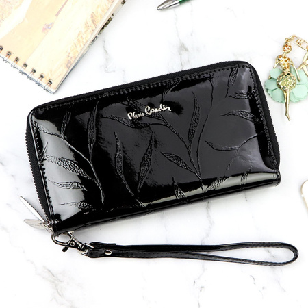 Portfel damski skóra naturalna skórzany Pierre Cardin