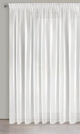 FIRANA GOTOWA ESEL NA TAŚMIE 400 X 250 CM BIAŁY