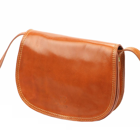 Florence torebka listonoszka skóra naturalna zielony