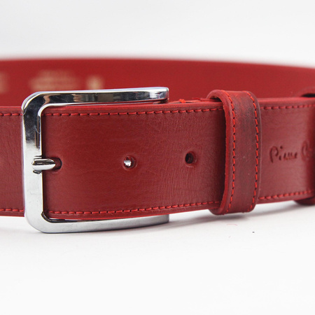 Pasek męski skórzany skóra naturalna Pierre Cardin