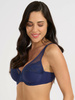 DELIA Biustonosz Semi-soft, blu/granatowy