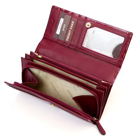 Portfel damski skórzany skóra naturalna Mato Grosso 