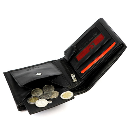 Portfel męski skórzany skóra naturalna Pierre Cardin 