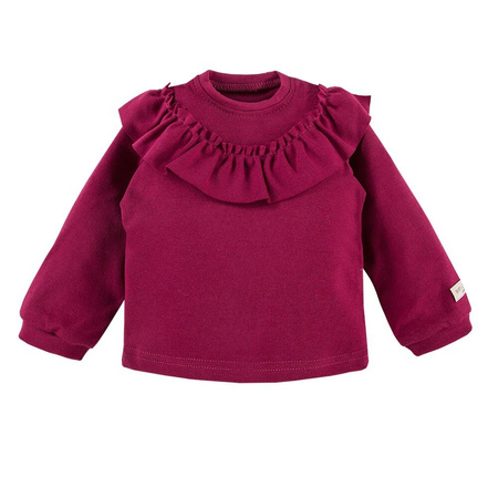 BLUZA SIMPLY COMFY KARCZEK BORDO 