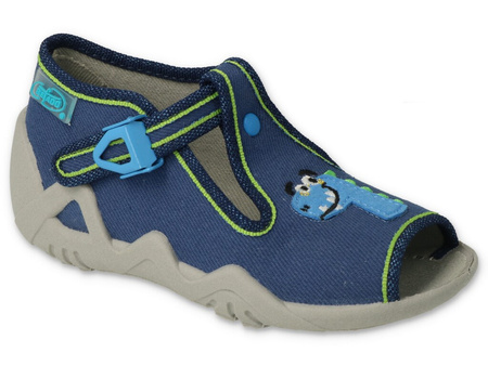 Befado buty kapcie pantofle dla chłopca 