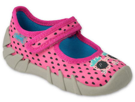 Befado buty kapcie pantofle dla dziewczynki 