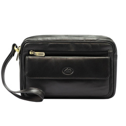 Saszetka męska skórzana skóra naturalna  EL FORREST