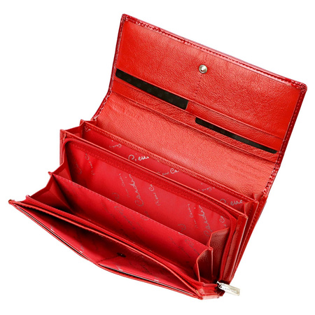 Portfel damski skórzany skóra naturalna Pierre Cardin