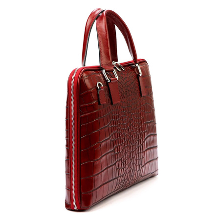 Teczka damska skórzana skóra naturalna Camilla