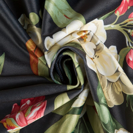 ZASŁONA GOTOWA ALEA 140 X 250 CM CZARNY