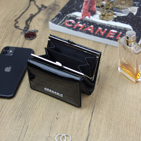 Portfel damski skórzany skóra naturalna Gregorio 