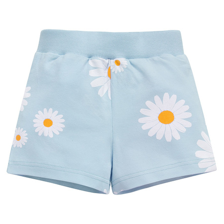 Spodenki DAISY niebieski,stokrotki 116