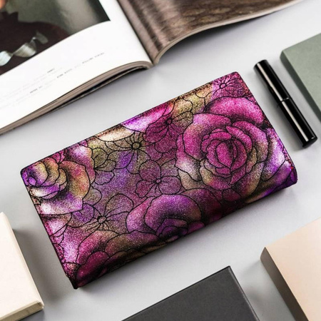 Portfel damski skórzany skóra naturalna  Peterson 