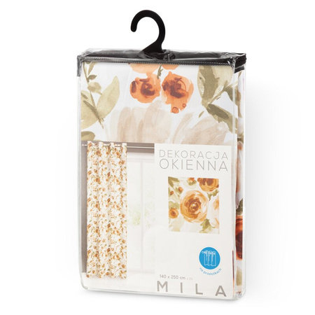 ZASŁONA GOTOWA MILA 140 X 250 CM BIAŁY