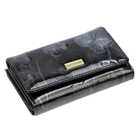 Portfel damski skóra naturalna skórzany Gregorio 