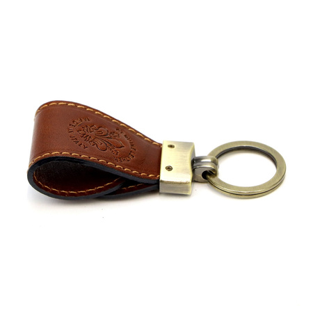 Elegancki Skórzany brelok do kluczy od Florence