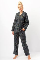 Piżama LNS 706 rozpinana