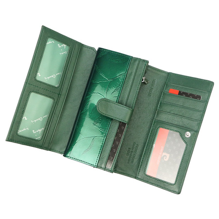 Portfel damski skórzany skóra naturalna Pierre Cardin 