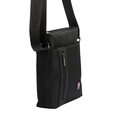 Torba saszetka na ramię męska materiałowa Nordee 