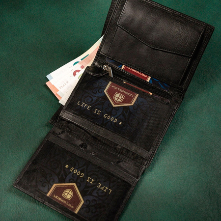 Portfel męski BASIC czarny