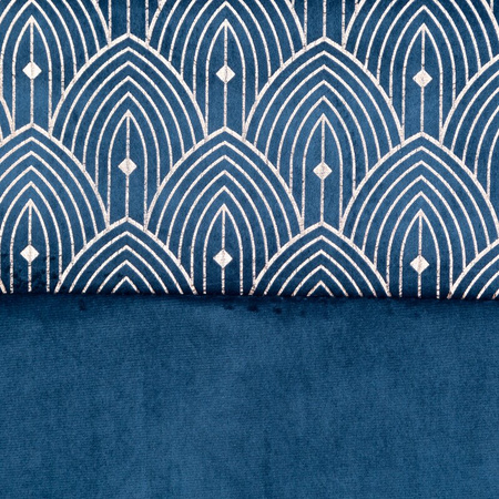 ZASŁONA GOTOWA D91 AGNES 140 X 250 CM GRANATOWY