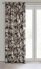 ZASŁONA GOTOWA RODOS NA TAŚMIE 140 X 270 CM CIEMNOBRĄZOWY