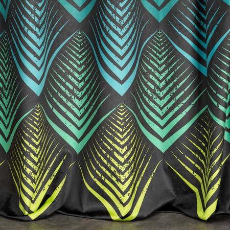 ZASŁONA GOTOWA ANGELINA 140 X 250 CM CZARNY