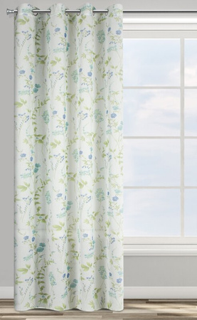 ZASŁONA GOTOWA D91 MIA 140 X 250 CM BIAŁY