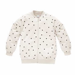 BLUZA ROZP TRES BIEN EC écru,groszki 110