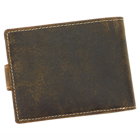 Portfel męski skórzany skóra naturalna Nordee