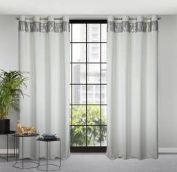 ZASŁONA GOTOWA JASPER 140 X 250 CM BIAŁY