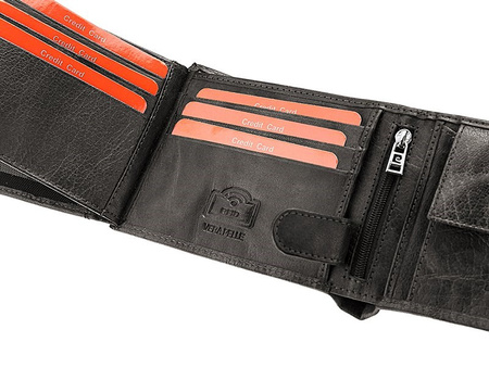 Portfel męski skórzany skóra naturalna Pierre Cardin