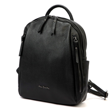 Plecak damski skórzany skóra naturalna Pierre Cardin
