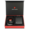Zestaw na prezent dla mężczyzny portfel i pasek męski skórzany Pierre Cardin