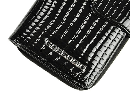 Portfel damski skórzany skóra naturalna Gregorio