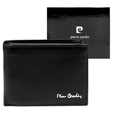 Portfel męski skórzany skóra naturalna Pierre Cardin
