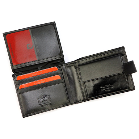 Portfel męski skórzany skóra naturalna Pierre Cardin