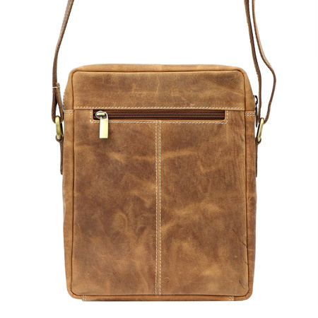 Torba saszetka listonoszka męska na ramię skórzana skóra naturalna Wild 