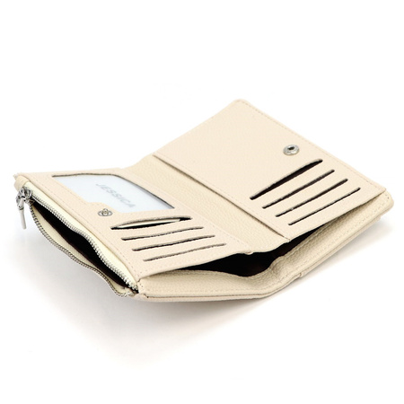 Portfel damski skórzany skóra ekologiczna Jessica 