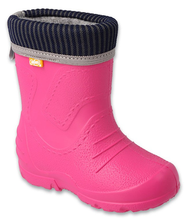 Befado - Obuwie dzieciece kalosz- FUKSJA