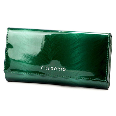 Portfel damski skóra naturalna skórzany Gregorio 