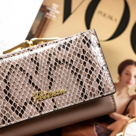 Portfel damski skórzany skóra naturalna  Peterson